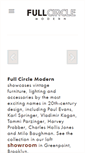 Mobile Screenshot of fullcirclemodern.com
