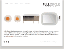 Tablet Screenshot of fullcirclemodern.com